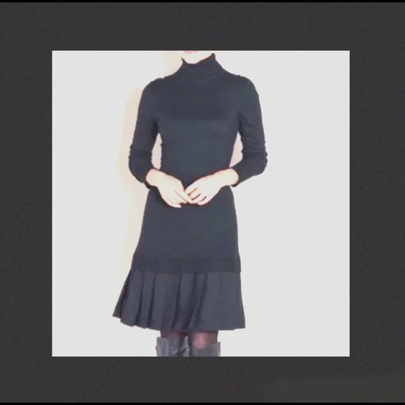 Soft Surroundings Chloe Grey Sweater Dress - Picture 3 of 3